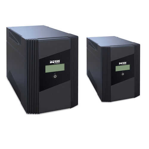 USV / Interaktive Line - GIOTTO - Borri Spa - in-line AVR / einphasig / mit LCD-Display