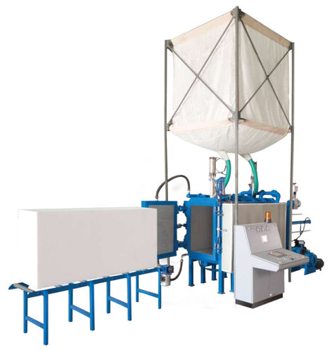 Einstationen-Formmaschine - MQB - EIDCO - EPS-Block / vertikal / horizontal