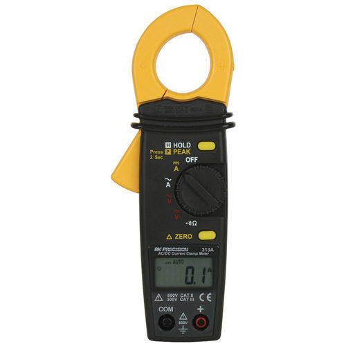 Digitale Strommesszange - 313A - B&K Precision - tragbar / 600 V / 600 A