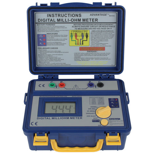 Digitales Milliohmmeter - 310  - B&K Precision - tragbar / Tisch / 4-Leiter