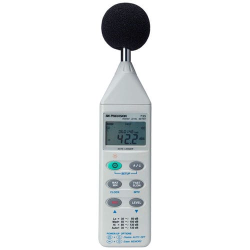 Analysator Schallpegelmesser - 735  - B&K Precision - Klasse 2 / mit Datenerfassung / digital