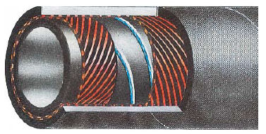 Wasserschlauch - WSD141 - TURALI HOLDING - Kunstgummi / Verdrängung / für Baustellen