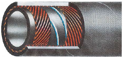 Wasserschlauch - WSD142 - TURALI HOLDING - Kunstgummi / Verdrängung / für Baustellen