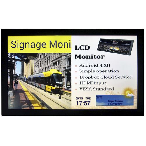 Monitor für digitale Beschilderung - HSINTEK Electronics Co., Ltd - LCD / Full HD / mit VESA-Montage