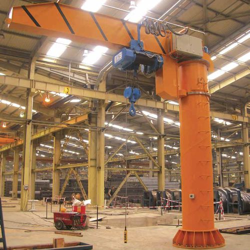 Säulenschwenkkran - BVS Cranes-BÜLBÜLOĞLU VİNÇ SAN. ve TİC. A.Ş. - für Hubanwendungen