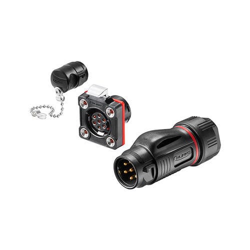 Stromversorgungs-Steckverbinder - BD-20 series - SHENZHEN LINKO ELECTRIC CO.,LTD - rund / innen / außen