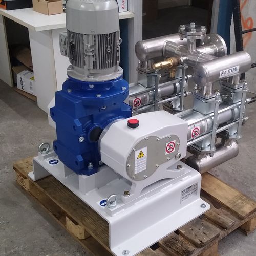 Kolbenpumpe - LIBRA - Autemi s.r.l. - für Abwasser / für Chemikalien / Schlamm