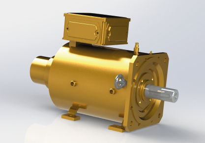 Synchronmotor - SY4 FLUID 132 - COMER S.r.l. - AC / 400 V / IP23