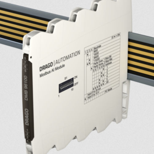 Analoges Eingangsmodul - DMB 96100 B - DRAGO Automation GmbH - Modbus RTU / RS485 / Strom