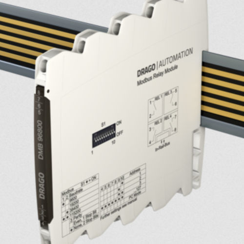 DC-Relaismodul - DMB 96800 B - DRAGO Automation GmbH - AC / programmierbar / Schalt