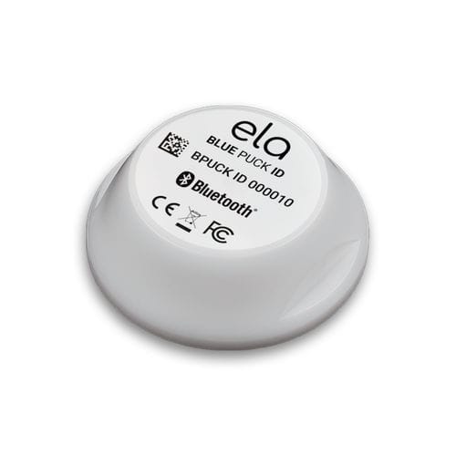 Kennzeichnungsetikett - Blue PUCK ID - ELA Innovation S.A - NFC / POM / für Transport