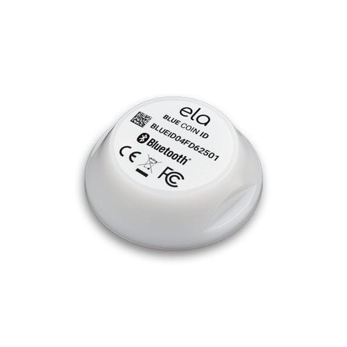 Selbstklebende Bluetooth-Bake - BLUE COIN ID - ELA Innovation S.A - IP68
