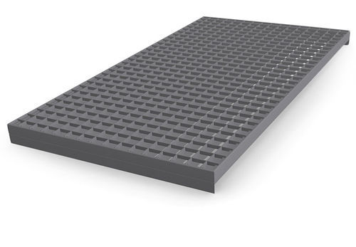 Belagelement für Regal - Shelf grating with deep T-Edging - Meiser