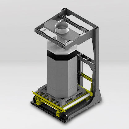 Füllsystem für Granulat - Octabin - GREIF-VELOX Maschinenfabrik GmbH - für Pellets / für die chemische Industrie