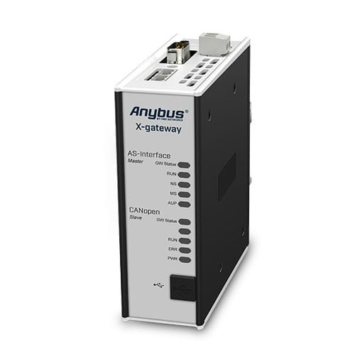 Industrie-Gateway - AB7827-F - HMS Industrial Networks GmbH - AS-Interface / CANopen / für SPS