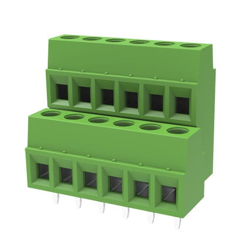 PCB-Klemmenblock - MC-DTEH3.81HXXC-0001 - Ningbo SUPU Electronics Co., Ltd. - Schraubanschluss / Kunststoff / IEC