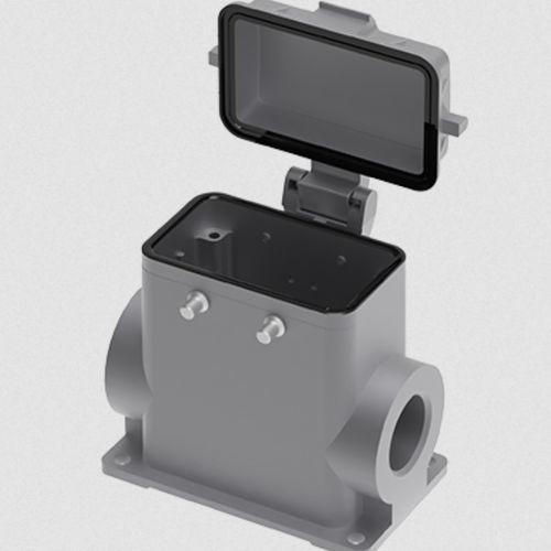 Steckverbinder-Gehäuse / IP65 - S10B-SMH-4B-M25-PC - Ningbo SUPU Electronics Co., Ltd. - für Intensiveinsatz / Kunststoff / Metall