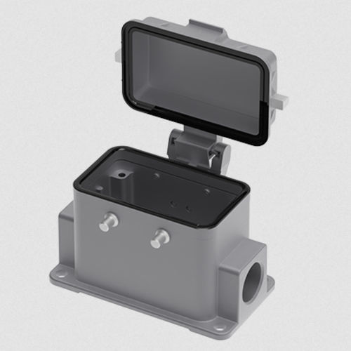 Steckverbinder-Gehäuse / IP65 - S10B-SM-4B-PG16-MC - Ningbo SUPU Electronics Co., Ltd. - für Intensiveinsatz / Metall