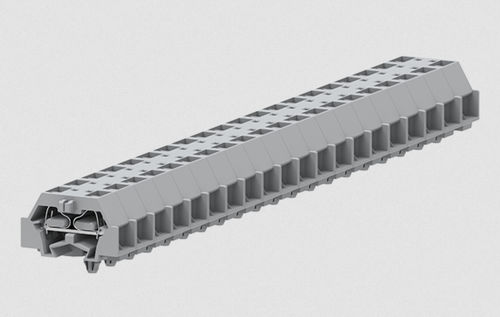 Klemmenblock auf DIN-Schiene - 241341 - Ningbo SUPU Electronics Co., Ltd. - Zugfederanschluss / Kupfer / IEC