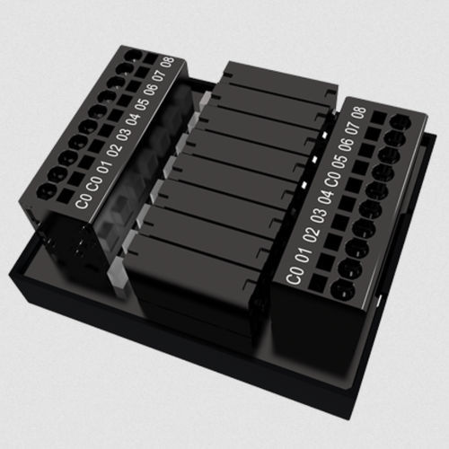 DC-Relaismodul - XF1T-08SS-1AU - Ningbo SUPU Electronics Co., Ltd. - Hutschienen
