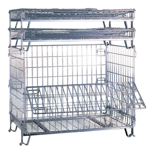 Maschendraht-Palettenbox - LEGG 080120 - Italiana Contenitori Srl - Transport / Industrie / für Materialumschlag