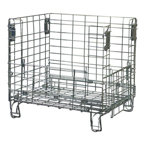 Maschendraht-Palettenbox - MARK066080A4 - Italiana Contenitori Srl - Transport / Lager / Industrie