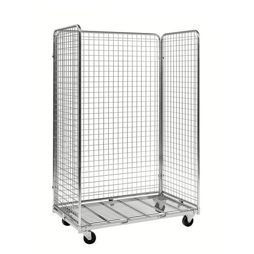 Mehrzweck-Rollcontainer - ROLL1091 - Italiana Contenitori Srl - Fachböden / 3 Seitenwände / Drahtgewebe