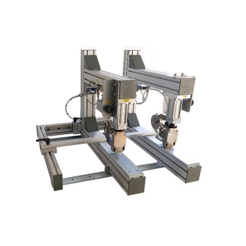 Pneumatische Heftvorrichtung - TGR 2/C 13 -36 - MEZGER Heftsysteme - für Kunststoffteile / für Blech / 2-Kopf