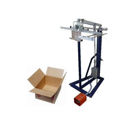 Heftvorrichtung für Faltschachtelboden - PERFECTA PEL 323 D - MEZGER Heftsysteme - pneumatisch / pedalbetrieben / 2-Kopf