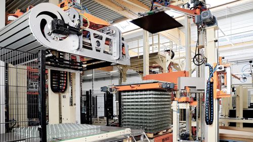 Palettierer und Depalettierer / Roboter - MSK - für Flaschen / für Dosen / für leere Paletten