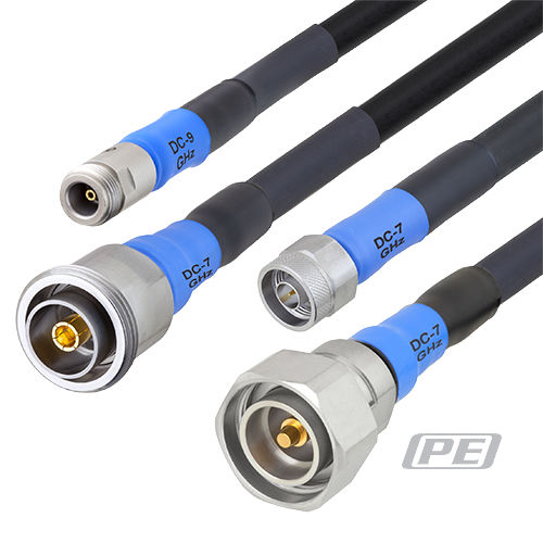RF-Kabelkonfektionierung - PE3C40xx series - Pasternack Enterprises, Inc. - gerade / Winkel / robust