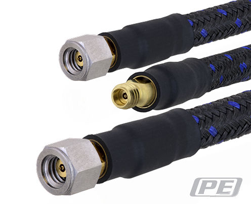 RF-Stromkabel - PE3TC1220 series - Pasternack Enterprises, Inc. - koaxial / flexibel