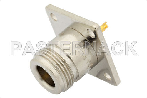 RF-Steckverbinder - N series  - Pasternack Enterprises, Inc. - koaxial / rechteckig / gerade Ausführung