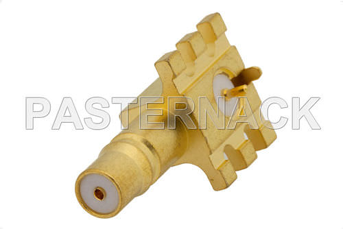 Koaxialer Steckverbinder - QMA series   - Pasternack Enterprises, Inc. - rechtwinkelig / Schnell / Steckkarte