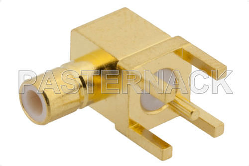Funkfrequenz Steckverbinder - SMB series  - Pasternack Enterprises, Inc. - koaxial / Jack / rechtwinkelig