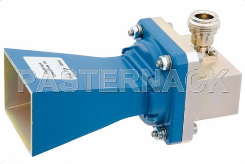 Hornstrahler-Antenne - WR-112  - Pasternack Enterprises, Inc. - mit Adapter / Wellenleiter