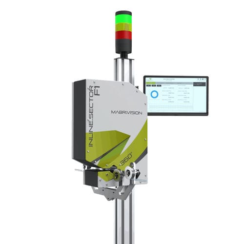 Wanddickenmessgerät - INLINE.SECTOR F1 - Mabri.Vision GmbH Technologiezentrum am Europaplatz - für Kunststoffrohr / stationär / kontaktlos