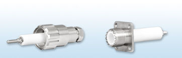 Datensteckverbinder - Series-S - GES Electronic & Service GmbH - zirkulär / Flansch / Hochspannung