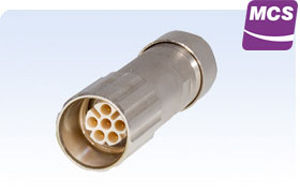 RF-Steckverbinder - Seies-MCS - GES Electronic & Service GmbH - zirkulär / elektrisch isolierend / Hochspannung