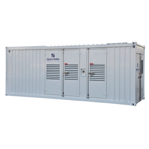 Diesel-Stromaggregat - EMU-1540 - ELECTRA MOLINS - dreiphasig / stationär / Container