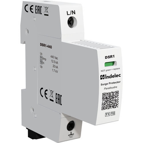 Überspannungsableiter Typ 2 - DSR1-440 - Indelec - Typ 1 / für Stromversorgung / Fernmeldetechnik