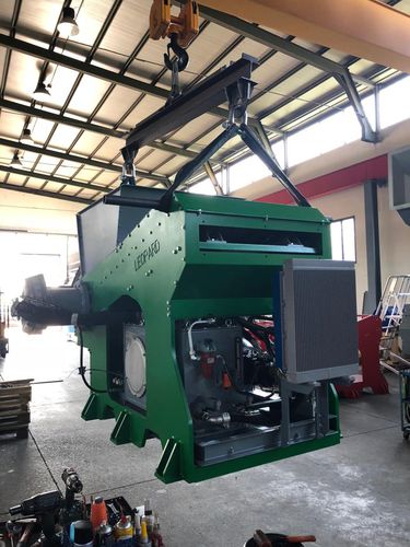 Einwellenschredder - FGS - SFH SRL LEOPARD IMPIANTI - für Holz / Papier / für Elektronikschrott