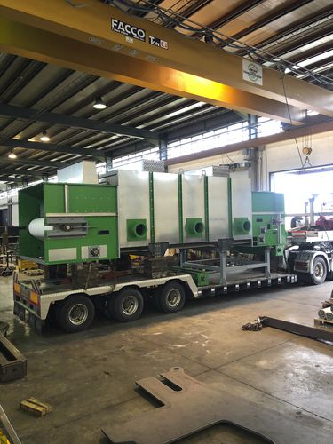 Heißlufttrockner - EGS - SFH SRL LEOPARD IMPIANTI - Chargen / für Schüttgut / für Holz
