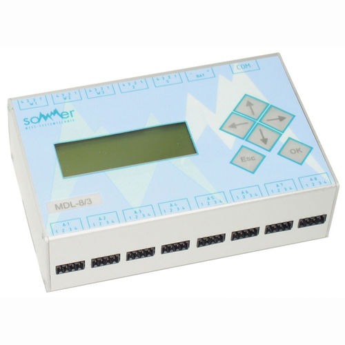 Luftgeschwindigkeits-Datenlogger - MDL 4/1  - SOMMER Messtechnik GmbH - GSM/GPRS / RS-232 / mit LCD-Display