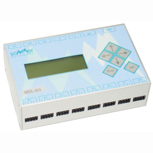 Luftgeschwindigkeits-Datenlogger - MDL 8/3  - SOMMER Messtechnik GmbH - GSM/GPRS / RS-232 / mit LCD-Display