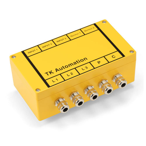 Stoßfestes Gehäuse - BDN series - TAKACHI Electronics Enclosure Co., Ltd. - bodenstehend / rechteckig / Aluminiumguss