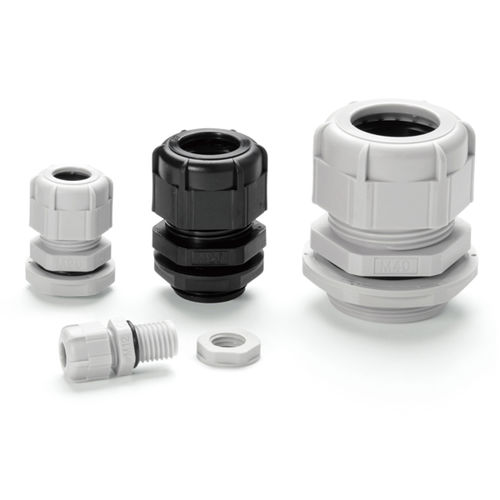 Polyamid-Kabelverschraubung - RM series  - TAKACHI Electronics Enclosure Co., Ltd. - IP67 / Gewinde / gerade