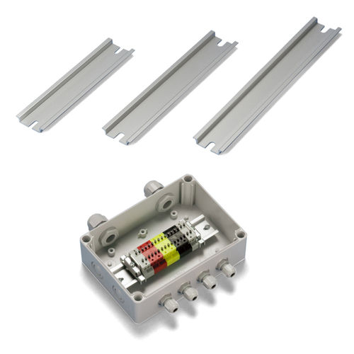 DIN-Schiene / für Reihenklemme - FDR series - TAKACHI Electronics Enclosure Co., Ltd.