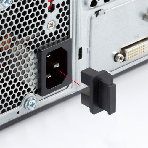 Steckdosenstopfen - PLC-3TV series - TAKACHI Electronics Enclosure Co., Ltd. - rechteckig / außen / Kunststoff