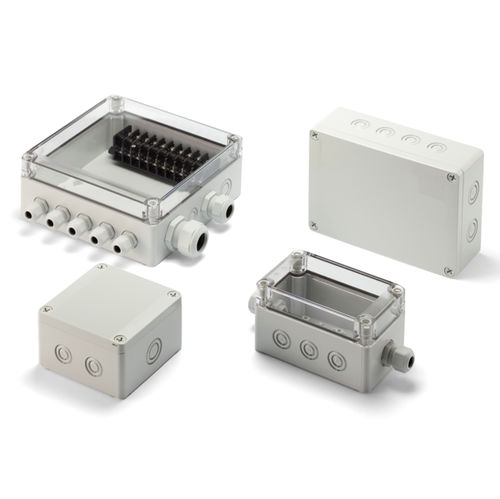 Box mit metrischen Vorprägungen - SPCM series - TAKACHI Electronics Enclosure Co., Ltd. - wandmontiert / zum Anbringen an Pfosten / rechteckig